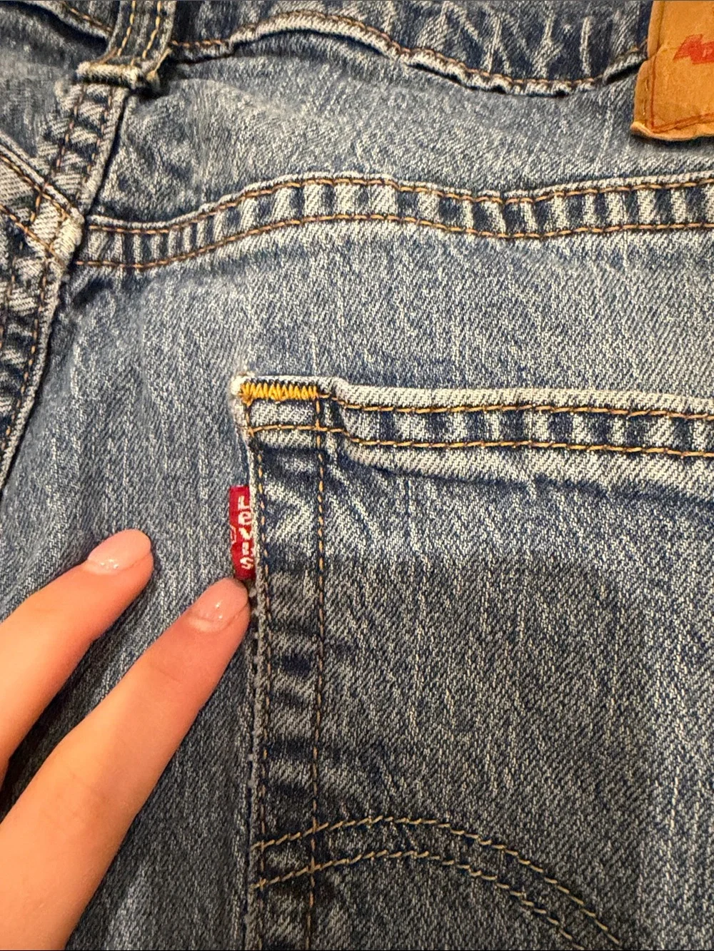 Levi's Relaxed Fit Blue Denim Jeans